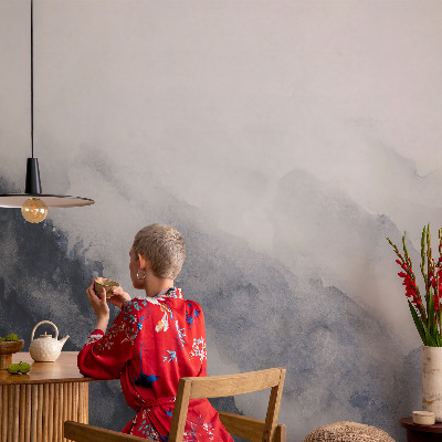 Modern wall mural for bedroom Mountain fog