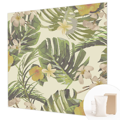 Premium photo wallpaper Exotic flora