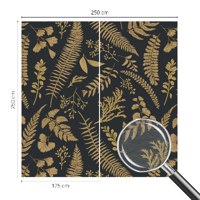 Non-woven wall mural Botanical leaves