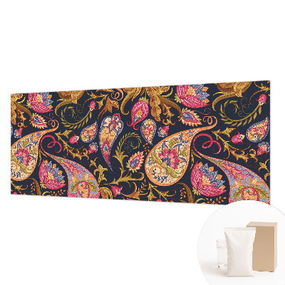 Wall mural for living room Colorful paisley