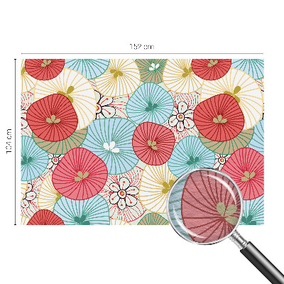 Large wallpaper mural Floral pattern