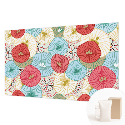 Large wallpaper mural Floral pattern