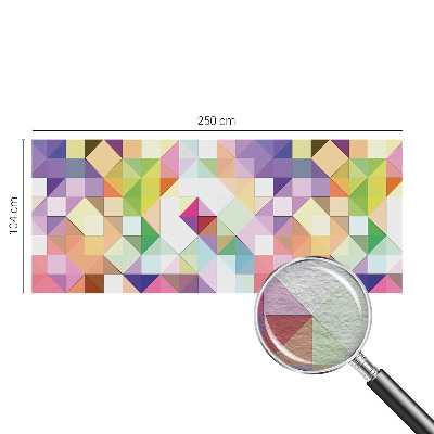 Large wall mural wallpaper Colorful shapes