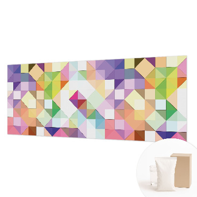 Large wall mural wallpaper Colorful shapes