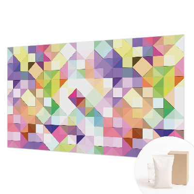 Large wall mural wallpaper Colorful shapes