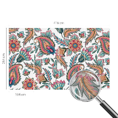 Modern wall mural for bedroom Oriental pattern