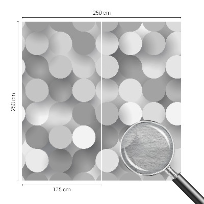 High quality photo wallpaper Gray circles