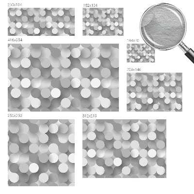 High quality photo wallpaper Gray circles