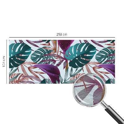 Premium wall mural for bedroom Tropical composition