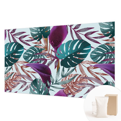 Premium wall mural for bedroom Tropical composition