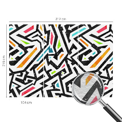 High quality wall mural wallpaper Abstract mosaic