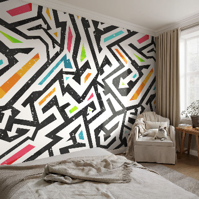 High quality wall mural wallpaper Abstract mosaic