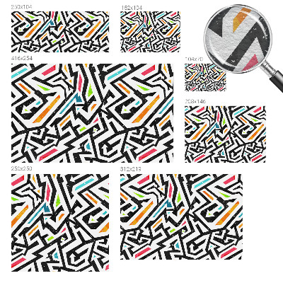 High quality wall mural wallpaper Abstract mosaic