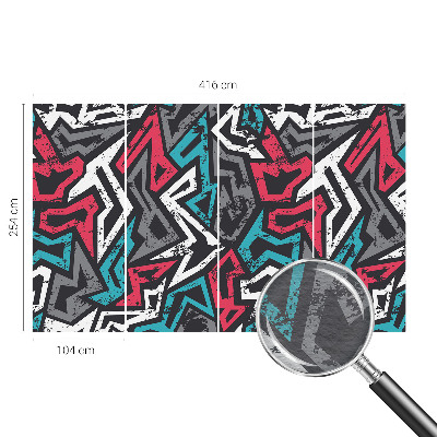 Decorative wall mural for living room Abstract mosaic