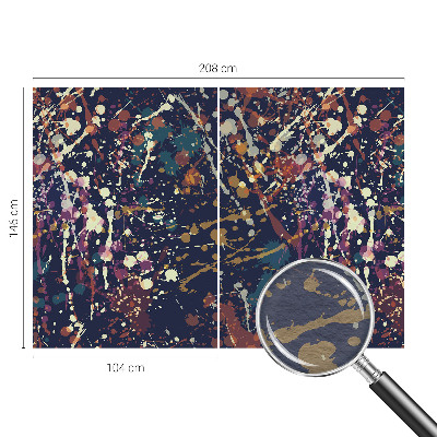 Non-woven photo wallpaper Colorful abstraction