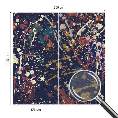 Non-woven photo wallpaper Colorful abstraction