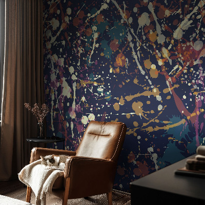 Non-woven photo wallpaper Colorful abstraction