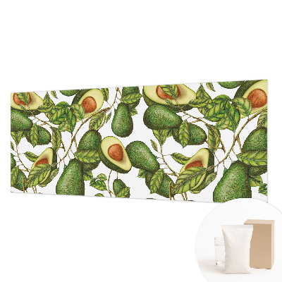 Wall mural for living room Avocado pattern