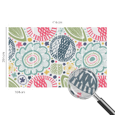 Wall mural for bedroom Floral patterns