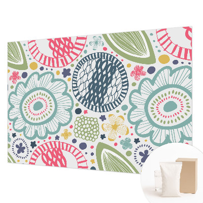 Wall mural for bedroom Floral patterns