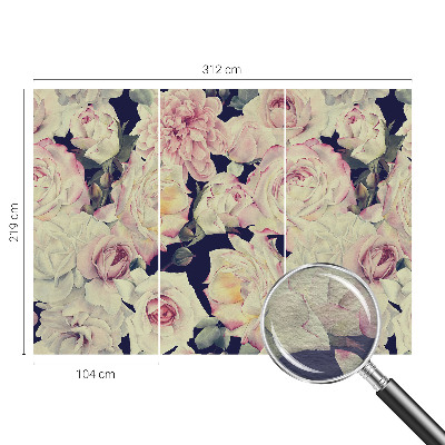 Large wall mural Flower bouquet