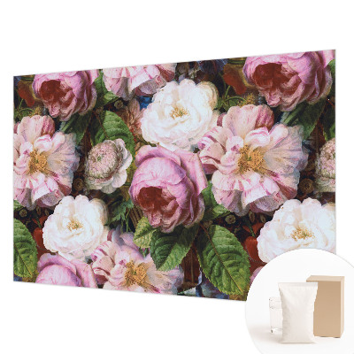 Bedroom wall mural wallpaper Floral elegance