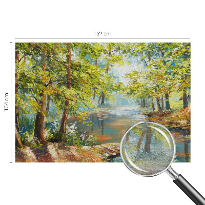 Large wall mural wallpaper Idyllic lake