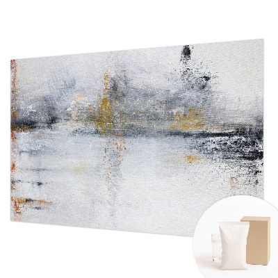 Custom size wall mural with a harmonious abstract design