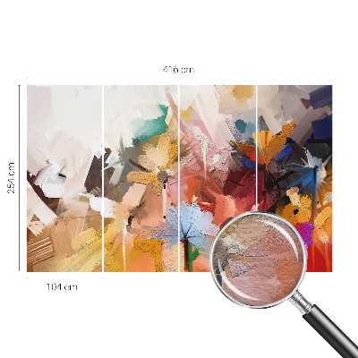 High quality photo wallpaper Floral abstract