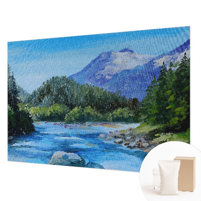 Large wall mural Mountain scenery