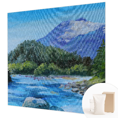 Large wall mural Mountain scenery