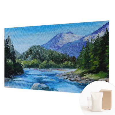 Large wall mural Mountain scenery