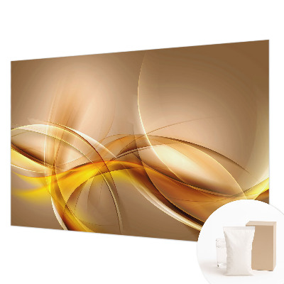 Premium wall mural for bedroom with a gentle linear pattern