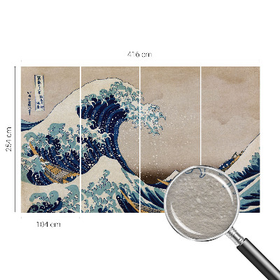 Non-woven wall mural Dramatic wave