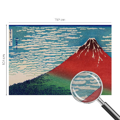 Photo wallpaper Red Mountain