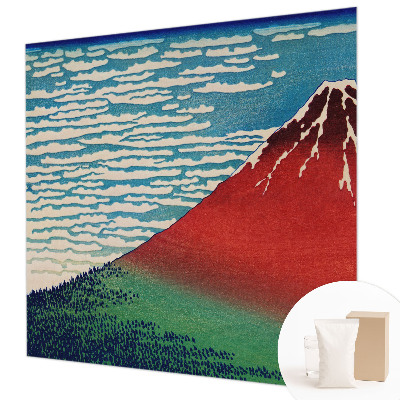 Photo wallpaper Red Mountain