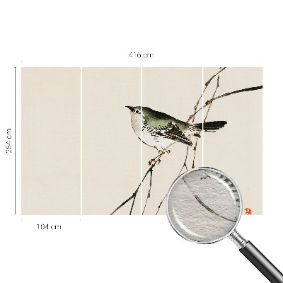 Wall mural for bedroom Harmonious bird