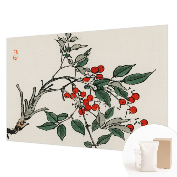 Wall mural for living room A sprig of berries