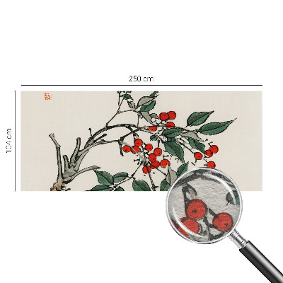 Wall mural for living room A sprig of berries
