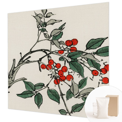 Wall mural for living room A sprig of berries