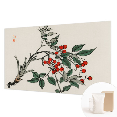 Wall mural for living room A sprig of berries