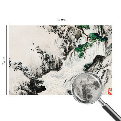 Large wall mural Nature's Waterfall