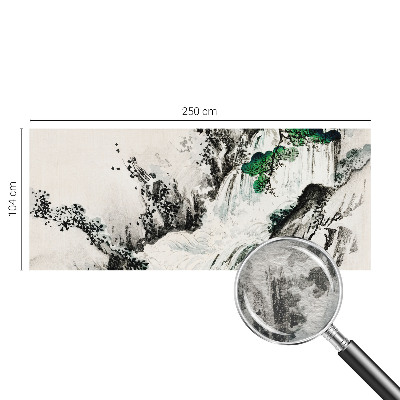 Large wall mural Nature's Waterfall