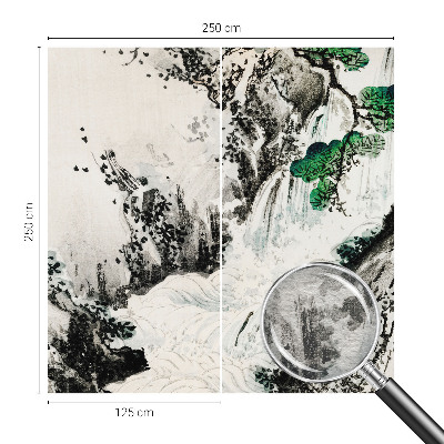 Large wall mural Nature's Waterfall