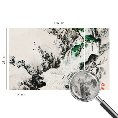 Large wall mural Nature's Waterfall