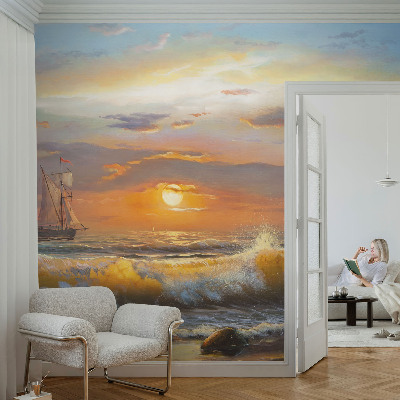 High quality wall mural wallpaper Sea panorama