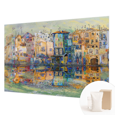 Premium wall mural for bedroom Magical city