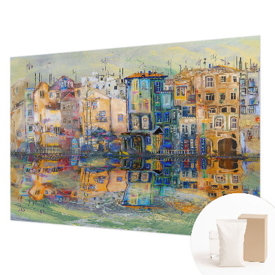 Premium wall mural for bedroom Magical city