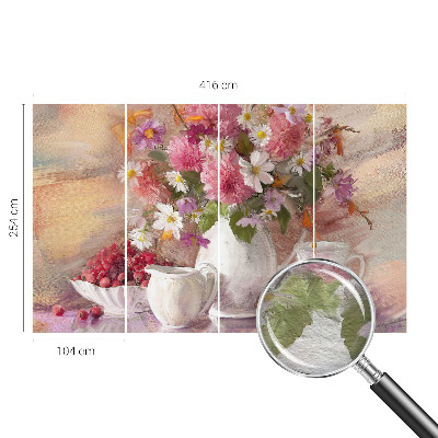 Premium photo wallpaper Wildflowers