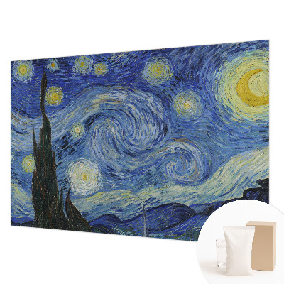 Decorative wall mural for living room with the 